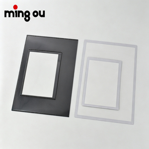 Cadre photo aimanté vierge pour sublimation, noir, 70x100MM, petit format, pour décoration de chambre d'enfant, aimant de réfrigérateur Direct Crate - Product Image 5