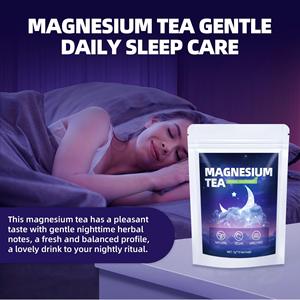 Thé au magnésium infusé à froid avec dattes rouges, Poria et igname chinoise, 5g, 15 sachets, <span class=keywords><strong>tisane</strong></span> naturelle pour favoriser le sommeil - Product Image 2