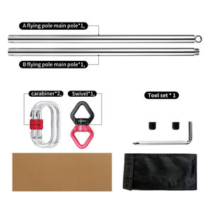 3 मीटर एरियल पोल नृत्य उपकरण चीनी फ्लाइंग पोल एरियल फ्लाई पोल - Product Image 4