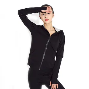 Plus Size Fitness Zipper Bodysuit Tight Shapewear Sauna Suit