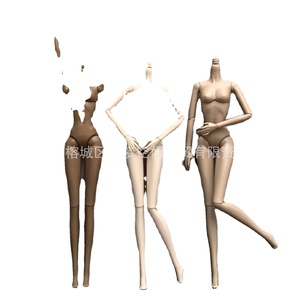 <span class=keywords><strong>Cuerpo</strong></span> de Muñeca BJD Desnuda de 11 Pulgadas para Reemplazo, Estilo Supermodelo Europeo/Americano, Multiarticulada, para Acción Articulada - Product Image 1