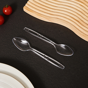 PS nhựa dao kéo Heavyweight dùng một lần dĩa Heavy Duty rõ ràng dao kéo nhựa đồ dùng Kit nhựa dùng một lần Rỗng ra - Product Image 6