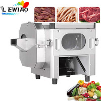 Trancheuse à viande domestique, machine à découper la viande électrique de comptoir pour hacher et trancher