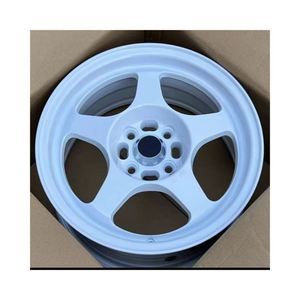 ล้อหล่อแบบเว้าเงิน15 16นิ้ว PCD 4x100 et 35 38 CB73.1ไหลแบบวงล้อสำหรับ Civic JAZZ GK5 BRZ GT86ช้อน SW388 - Product Image 1