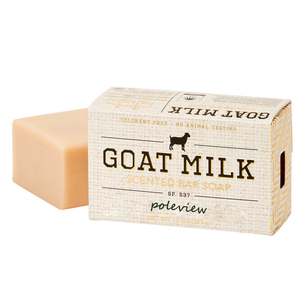 Savon au <span class=keywords><strong>lait</strong></span> <span class=keywords><strong>de</strong></span> chèvre à l'acide lactique végétal anti-inflammatoire apaisant pour l'eczéma, sans cruauté, CPNP, nourrit, hydrate <span class=keywords><strong>et</strong></span> hydrate - Product Image 1