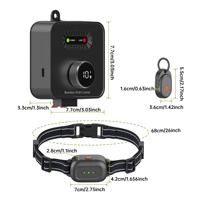 Clôture Électrique Souterraine pour Chiens, Système Invisible de Clôture pour Animaux de Compagnie avec Bip, Vibration et Choc