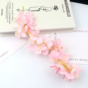 <b>Artificial</b> Wisteria Vines Silk Flower <b>Hydrangea</b> Wedding Decoration Wall Ceiling Hanging Outdoor Home Props - Product Image 4