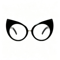Lunettes anti-lumière bleue rétro SM9165, monture PC unisexe avec accents métalliques dorés