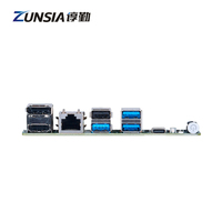 12x12cm AI Core Ultra 125U 155H Compact Industriel Carte Unique Ordinateur SBC 6 Lan Pare-Feu X86 Embarqué Nano Itx Carte Mère