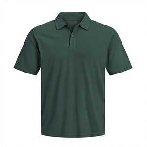 Custom Logo <b>Men</b> <b>Polo</b> <b>Shirt</b> Solid Short Sleeve Uniform Workwear Casual Pullover Collar Tee - Product Image 4