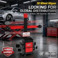 Alineador de Ruedas 3D Profesional GATmatic GA-600, Cámara de 5MP, Seguimiento Automático, Columna Móvil, Sistema de 4 Ruedas Móviles de 10-24 Pulgadas, Certificado CE