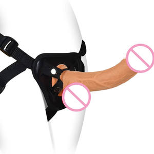 Juguetes para adultos JRUI para parejas del mismo <span class=keywords><strong>sexo</strong></span>, consolador realista con hueso, pantalones de cuero, pene falso usable para <span class=keywords><strong>sexo</strong></span> lésbico, producto sexual más seguro - Product Image 5