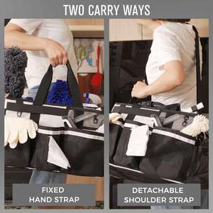 Wearable <b>Cleaning</b> <b>Caddy</b>, <b>Cleaning</b> <b>Caddy</b> Supplies Organizer with Handle & Shoulder Straps for Housekeepers - Product Image 6