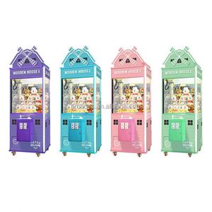 Vente directe usine, en gros, économique : Machine de distribution commerciale à grue à pinces pour jouets et poupées à monnayeur, pour centre d'arcade - Product Image 6