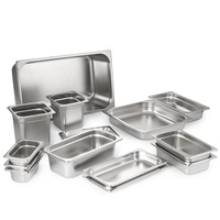 Bac Gastronorme Perforé en Acier Inoxydable Style Européen pour Hôtels, SUS 201 & 304, Anti-Emmêlement, pour Usage Professionnel