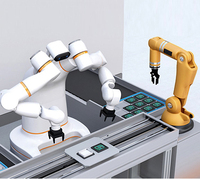 Actionneur rotatif intégré à un moteur de joint robotique Harmonic Drive avec contrôle du couple / fonction de rotation en sens inversé pour plateau tournant de caméra