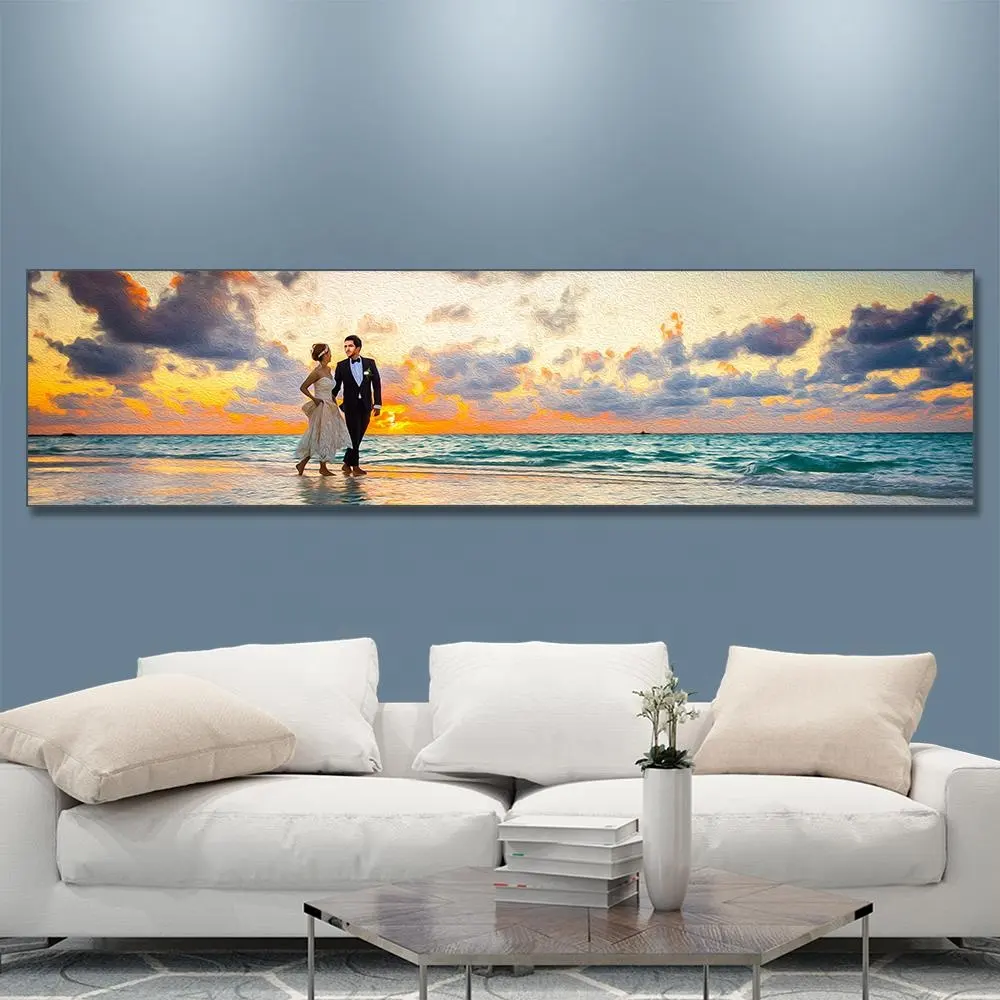 Wholesale Custom Wall Paintings Canvas Art Home Decorative Stretched Picture Painting On Canvas