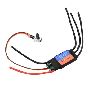 Tự làm <span class=keywords><strong>Fan</strong></span> sửa đổi không chổi than 30a60a ESC hai chiều tự bắt đầu không chổi than điện Quy định tốc độ điều khiển cho các công cụ tự làm - Product Image 3