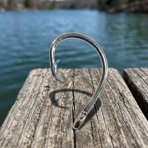 [Yooseung Industrial] Hameçon circulaire robuste en acier inoxydable forgé à ardillon décalé pour la pêche en mer de gros poissons et le thon - Product Image 3