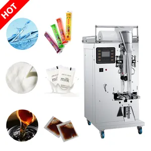 Automatic ice candy machine ice lolly ice pop liquid filling bags packing machine for food