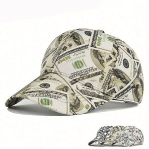 Nouvelles casquettes de baseball d'été pour l'extérieur, motif dollar, protection solaire, pour hommes et femmes - Product Image 4
