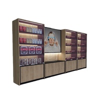 Vitrine de présentation mobile pour téléphones portables et accessoires, en verre trempé, écologique et étanche