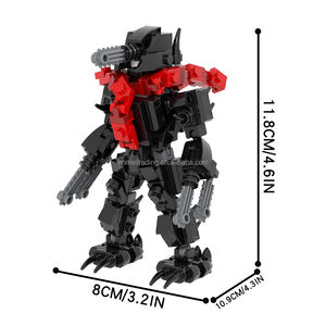 MOOXI Anime Chainsaws Mans <span class=keywords><strong>Demon</strong></span> Doll MOC Brick Sets Diy Building Blocks Sets Jouets pour enfants Jouets 197PCS - Product Image 6