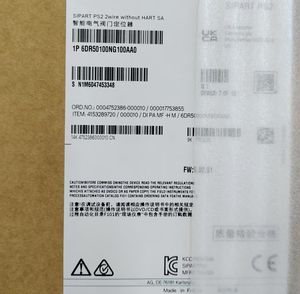 Positionneur de vanne électrique intelligent SIPART PS2 Sie 6DR5010-0NG10-0AA0, 100% neuf et authentique en stock, 220V, garantie 1 an - Product Image 2