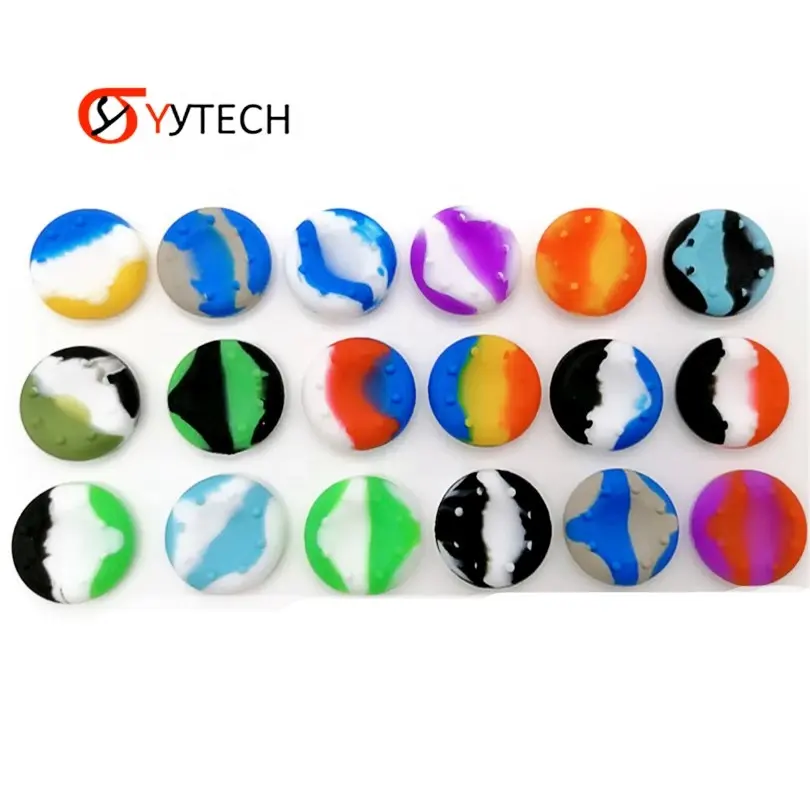 SYYTECH Hot High Quality Oil Injection Colorful Game Controller Joystick Thumb Button Cap for PS5 PS4 Video Game Accessories