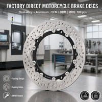 Disque de frein flottant avant de moto de 305 mm, personnalisé en usine, perforé, pour BMW F 750 850 900 GS R 1200 1250 – Vente en gros