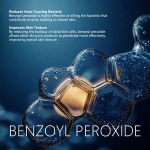 Ensemble de soins de la peau blanchissant antioxydant anti-âge de marque privée visage crème au peroxyde de benzoyle gel tonique nettoyant pour la prévention de l'acné - Product Image 4