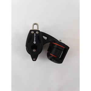 Poulie à roulement à billes pour voilier à trois roues BB-0213FE, diamètre de roue 29 mm, diamètre de ligne 8 mm, attache/clip pour corde, fournitures marines - Product Image 4