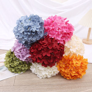 Hoa mô phỏng vải lụa hoa cẩm tú cầu hoa nhân tạo cho đám cưới trang trí cửa hàng nhà - Product Image 3