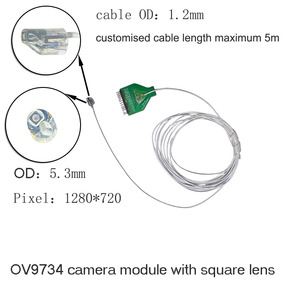 Bán nóng 1280*720P cống máy ảnh ov9734 bí mật máy ảnh tốt nhất Fujifilm nội soi mô-đun duy nhất sử dụng một lần - Product Image 3