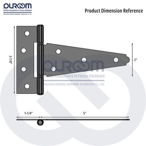 5 इंच भारी ड्यूटी पर नायलॉन बुहिंग स्टील आधुनिक आउटडोर नरम बंद करने के लिए स्टील आधुनिक आउटडोर नरम बंद - Product Image 3