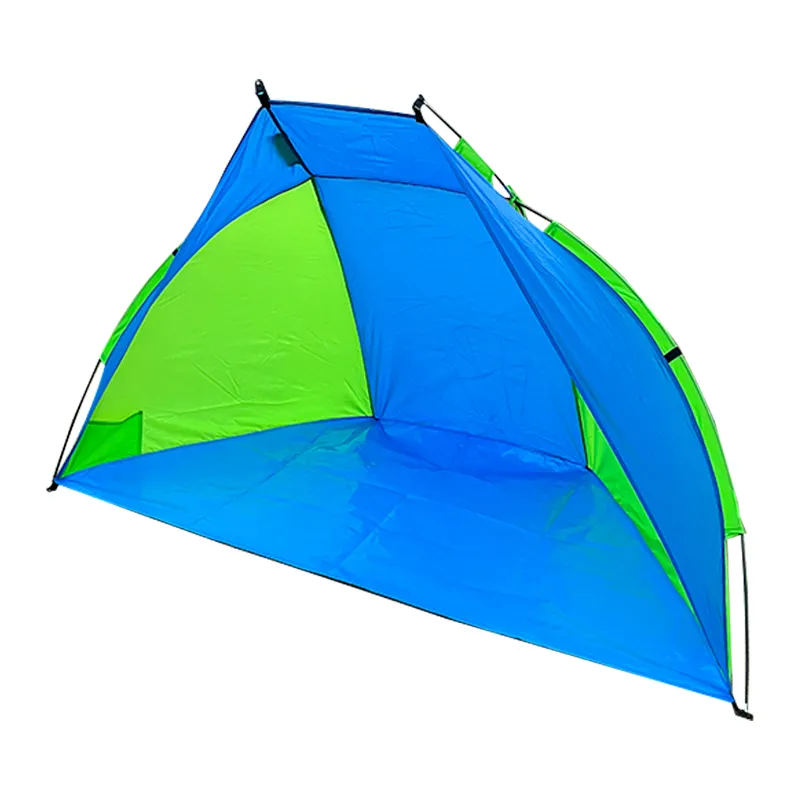 170T Polyester 1-2 Persoons Strandtent Zonnescherm Buiten Kampeertent Met Bescherming Tegen De Zon