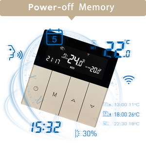 3A tuya Wifi phòng Nhiệt TGP51G-WIFI-WP hàng tuần lập trình phòng điều khiển nhiệt độ - Product Image 5