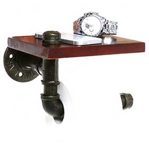 DN 15 flange da pavimento in ghisa malleabile a 4 fori per raccordi per mensole - Product Image 3