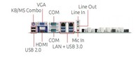 ADlink IMB-M43H Mendukung Prosesor Intel Core I7/i5/i3 Generasi ke-6/ke-7, Chipset Intel H110 Express, Motherboard Industri ATX