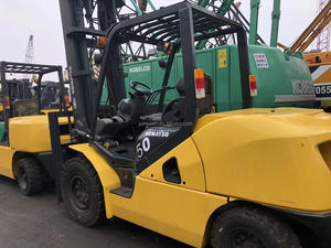 Used Japanese Komatsu FD50 Electric <strong>Forklift</strong> for Sale 5 Ton Capacity with ISUZU Engine Low Price - Product Image 2