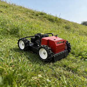 Hot Top Small MowerGrass Cutting <b>Machine</b> Crawler Remote Farm Grass Lawn Mower Robot Simple Commercial Lawn Mowing Price - Product Image 1