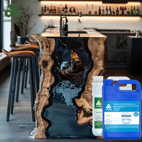 Fabricant de résine époxy transparente personnalisée Résine époxy pour bijoux Vente en gros Tables en cristal Revêtement supérieur résine colle sans jaunissement