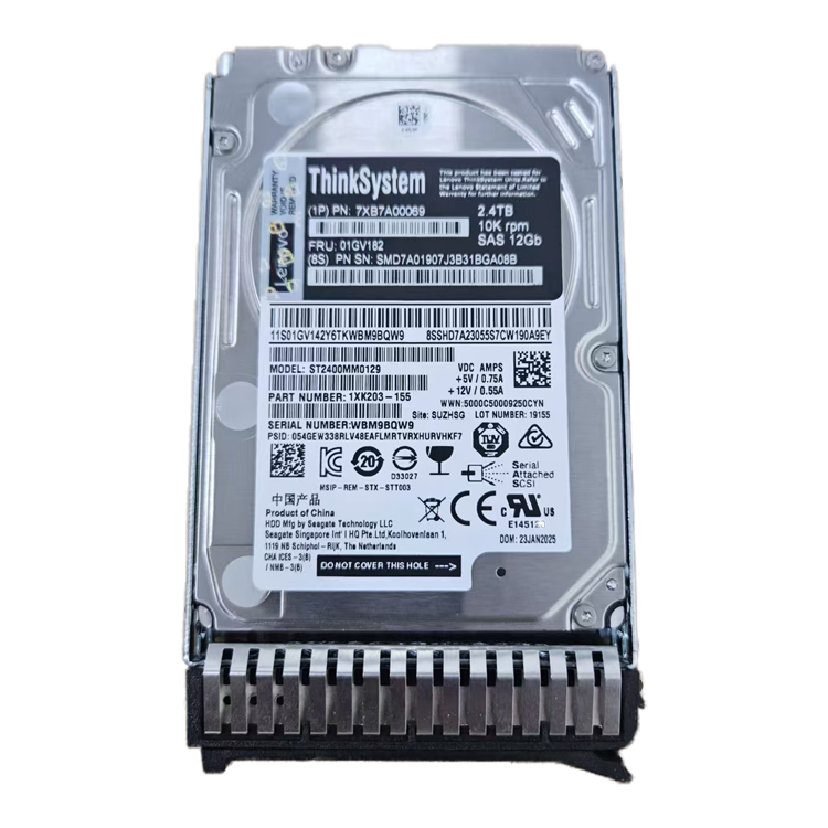 Lenovos 4XB7A83970 03KL020 Hard Disk Hdd 2.4TB 10K SAS 12Gb/s 2.5