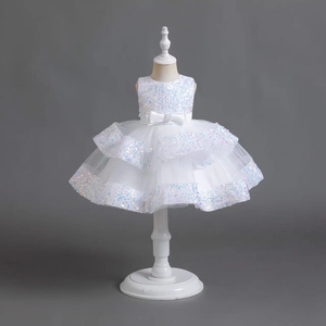 Vestido de verano europeo de algodón para fiesta, boda, Princesa, <span class=keywords><strong>flor</strong></span>, niños, niña, hasta la rodilla, para <span class=keywords><strong>chicas</strong></span> adolescentes de 12 años - Product Image 2