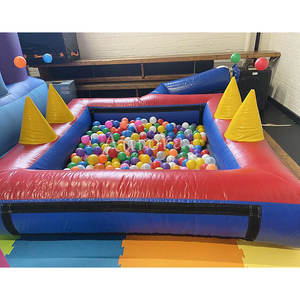 彩色充气游泳池与<span class=keywords><strong>zorb</strong></span>球充气儿童球池与空气杂耍出售 - Product Image 5