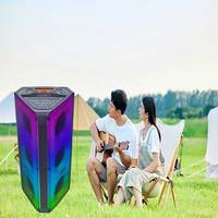 Altavoz para Fiestas L-6601B, 30-50W RMS, Woofer de 48'', 2 Tweeters, Batería de 4000mAh, USB/TF/FM/V5.2, Control Remoto, CA