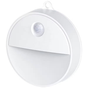 Modern Mini Waterproof Dimmable Wall Lamp Bedroom <b>Corridor</b> Dormitory Battery Operated Sensor Control ABS Material LED Warm White - Product Image 5