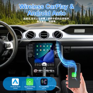 Autoradio Android NaviHua 10,4 pouces avec écran tactile, mise à niveau DSP, GPS, CarPlay, unité principale pour Ford Mustang 2015-2020, système stéréo multimédia - Product Image 4