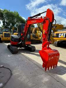 Excavatrice hydraulique sur chenilles Hitachi Zx52 d'occasion avec chenilles en caoutchouc Mini Digger 5 tonnes Moteur à pouce Boîte de vitesse Moteur PLC - Product Image 3