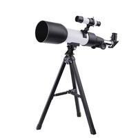 Teleskop Refraktor Astronomi BM-36060D Travel 60mm Aperture 360 Focal Length AZ Mount Berbahan Aluminium Alloy Multi-Coated 7 Field
